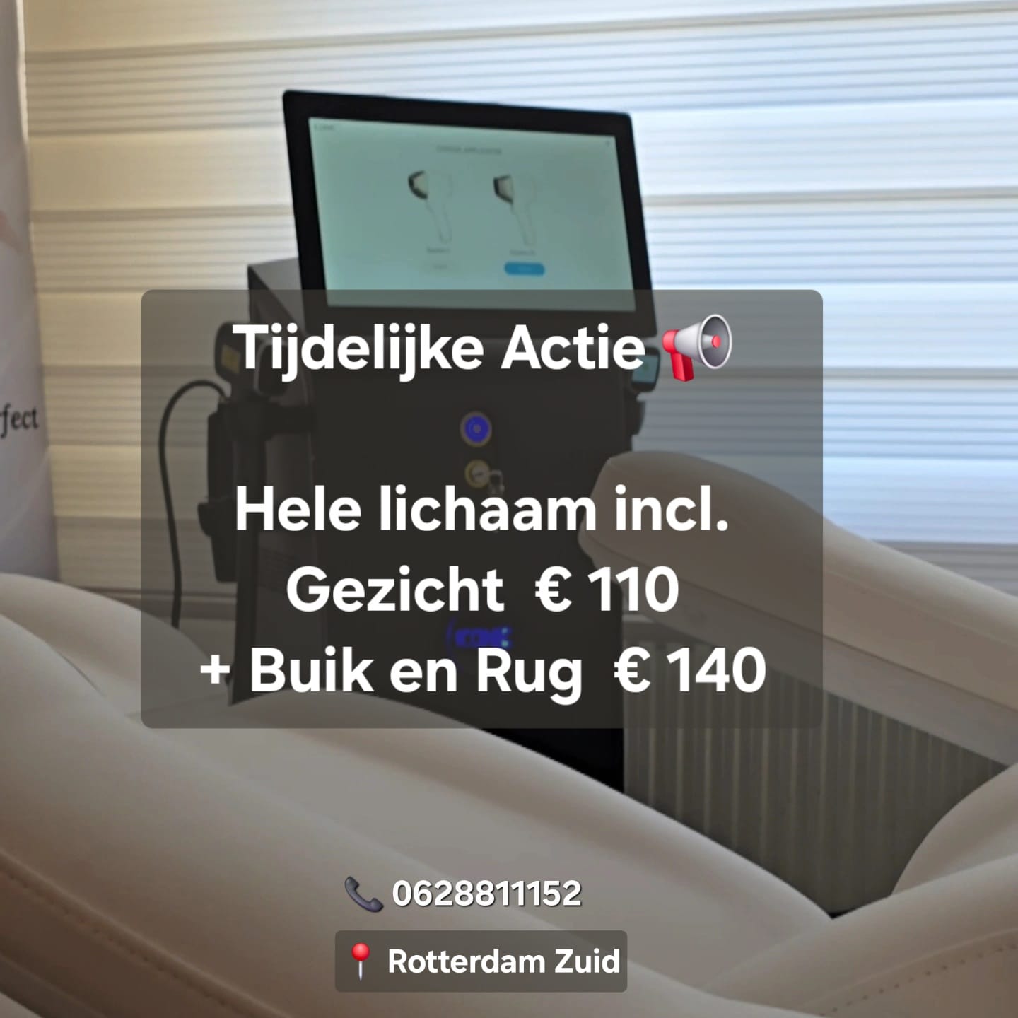 Actieprijzen laser ontharing Rotterdam