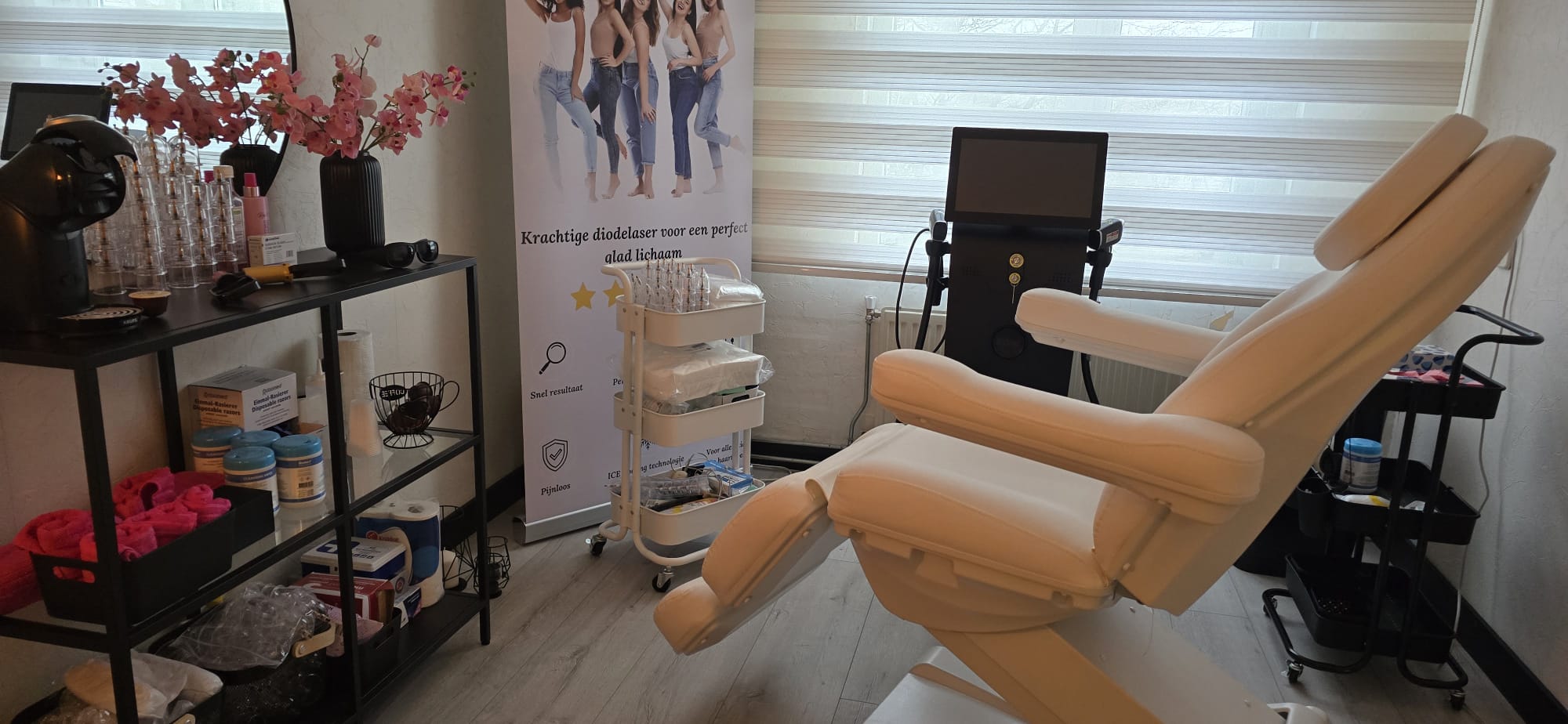 Interieur kliniek Oranjeboomstraat Rotterdam